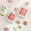 4711 Acqua Colonia Lychee & White Mint Flakons zwischen Lychees und Minzblättern