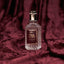 4711 Shootingbild Velvet Edition Flakon auf rot samtigen Hintergrund