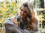 4711 Shooting bild Wald mit Model und Flakon Acqua Colonia Intense Wakening Woods of Scandinavia